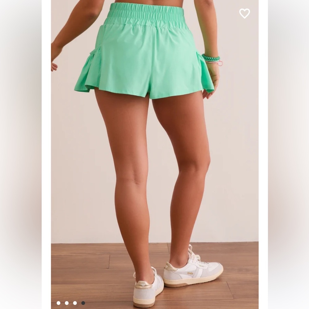 NWT Altar'd State Peach Athletic Shorts with Elastic Waistband - Picture 10 of 10
